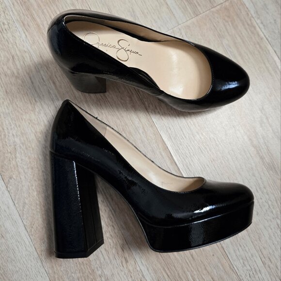 Jessica Simpson Shoes - New Jessica Simpson Dylexi Platform Patent Leather Pump